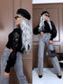 "LACE MAGIC F2088" свитер - черный